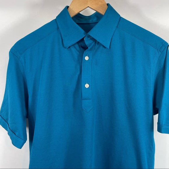 Eton Other - Eton Pique Cotton Short Sleeve Polo Shirt